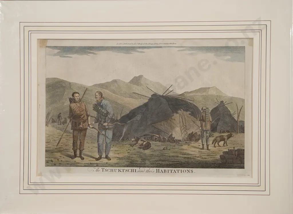 Five Various C18th Coloured Engravings Image 1++