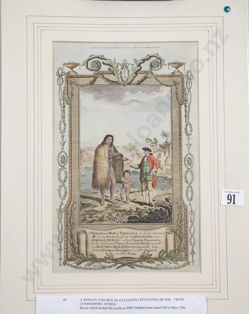 Five Various C18th Coloured Engravings Image 1++