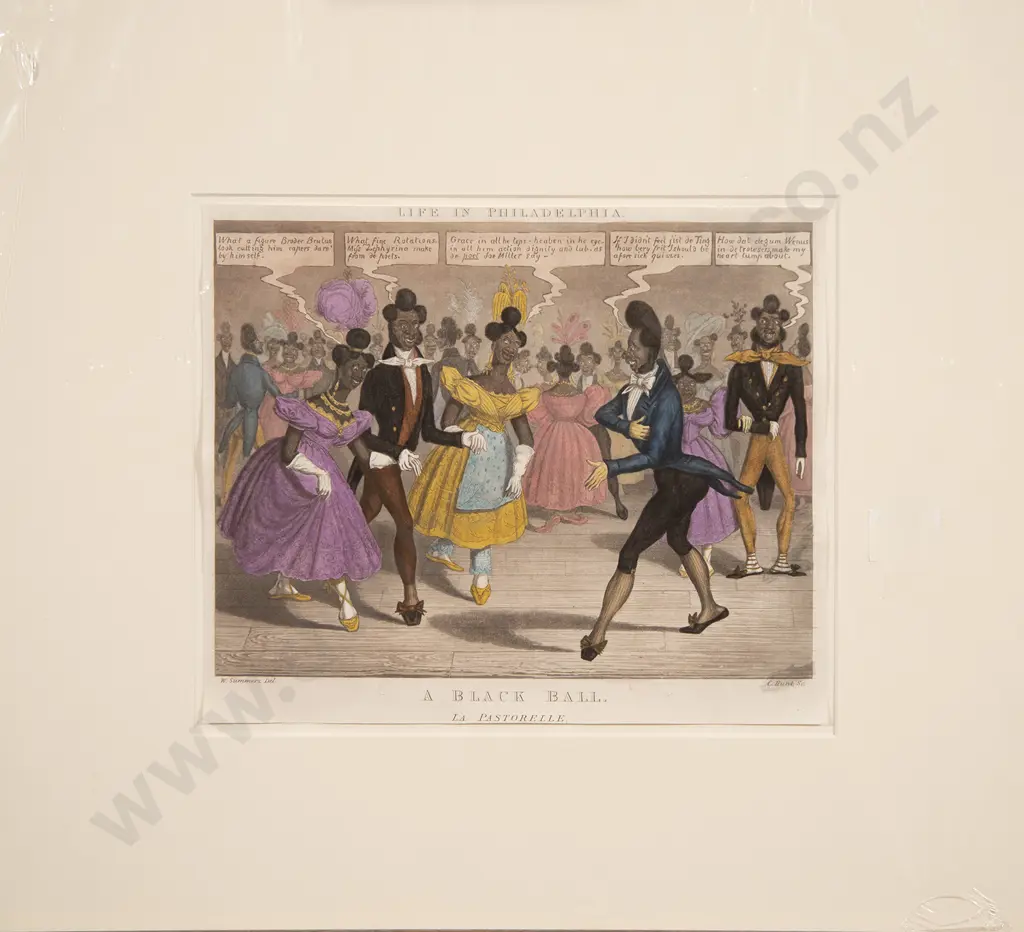 After W. Summers - A Black Ball Image 1++