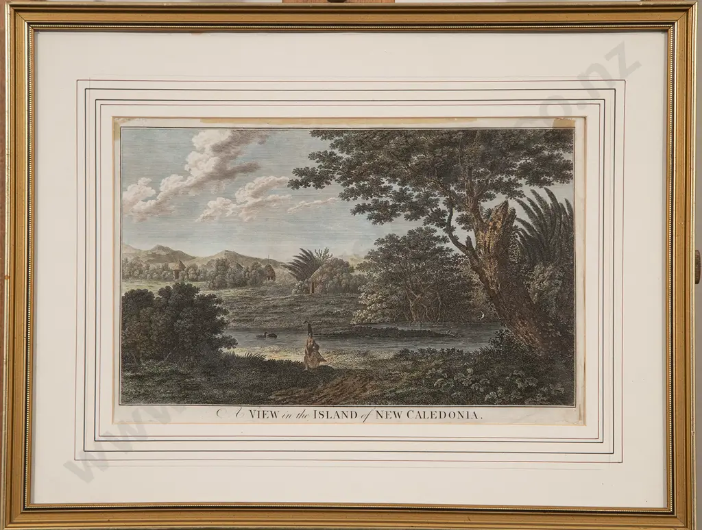 18Cth Hand Coloured Engraving Image 1++