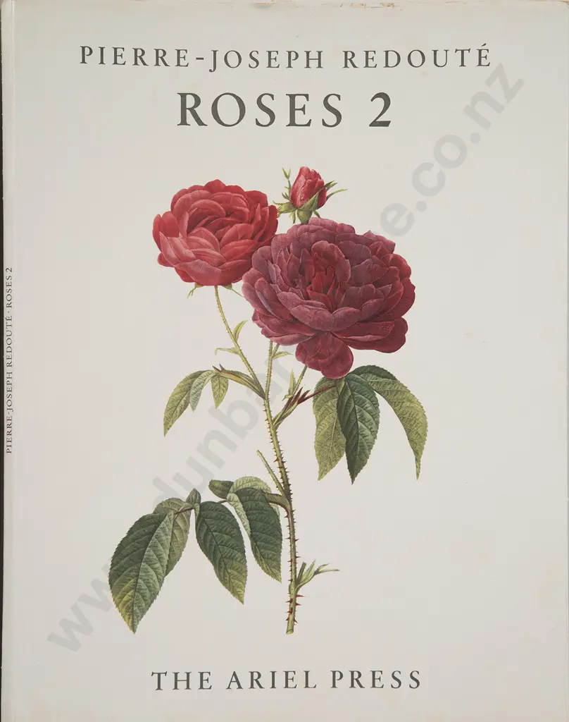 Two Small Botanical Watercolours and Six Prints of Roses Image 1++