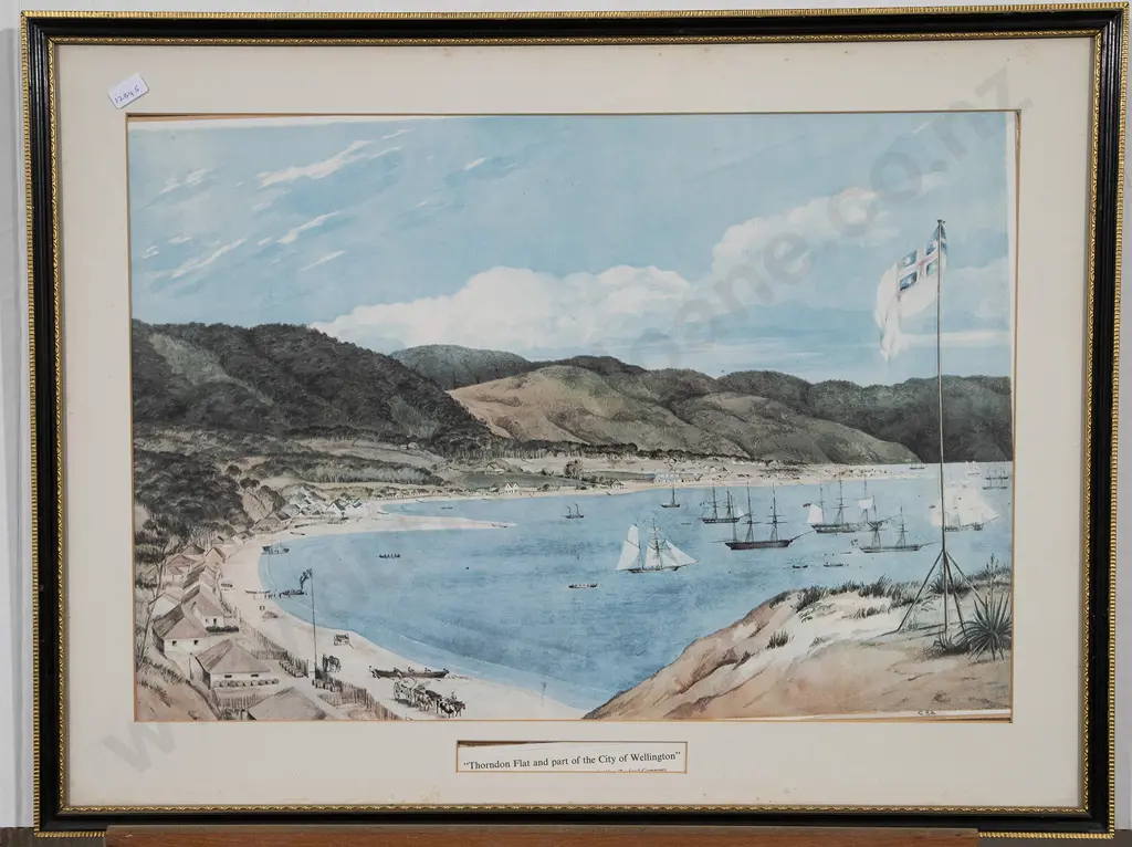Three Framed Alexander Turnbill Library Prints and Folder of Loose Prints Image 1++