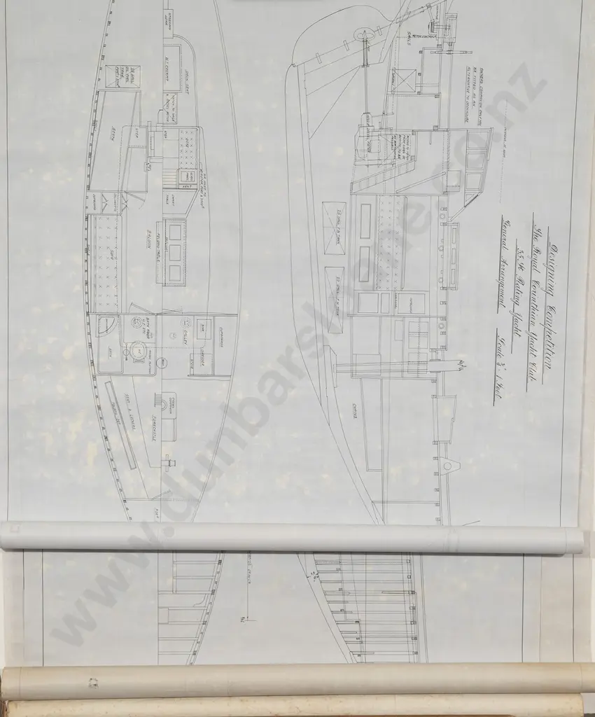 Carton of Maritime Charts Image 1++