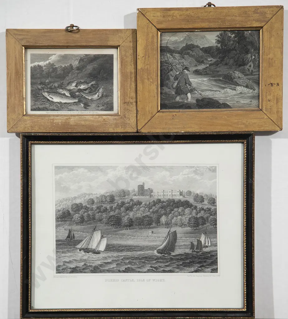 Three Small Victorian Framed Engravings Image 1++