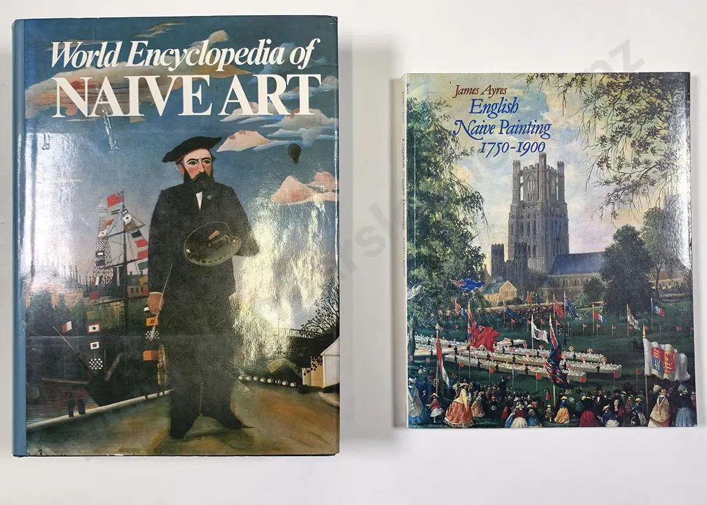 Two Volumes Pertaining to Naive Art Image 1++