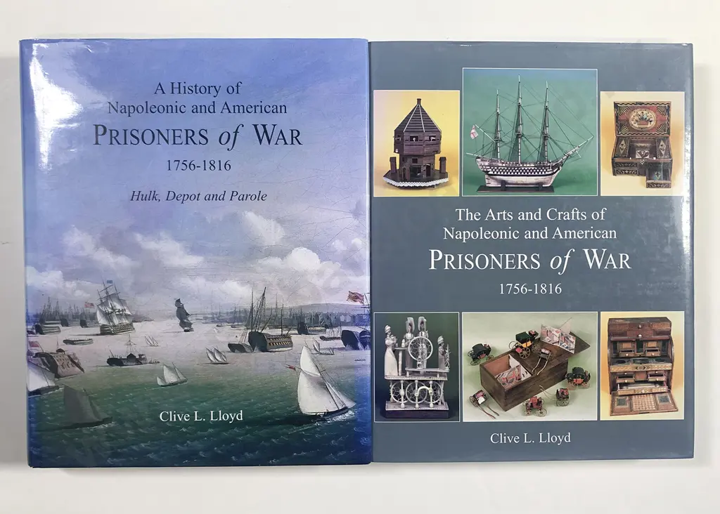 Two Volumes Pertaining to The Arts and Crafts of Napoleonic and American Prisoners of War Image 1++