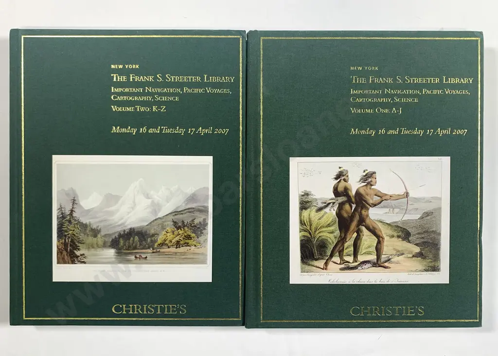 Two Christie's Catalogues for the Frank S. Streeter Library Image 1++
