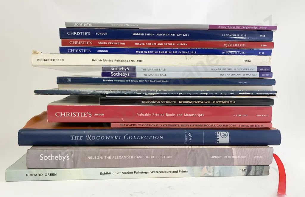 17 Various International Auction Catalogues Image 1++