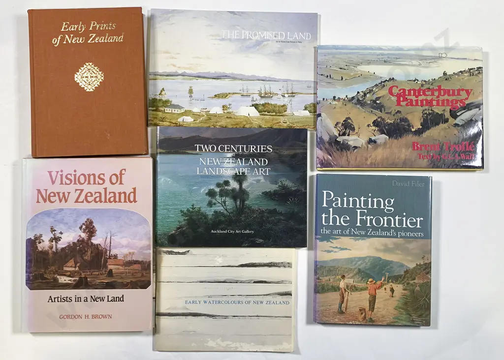 Seven New Zealand Art Volumes Image 1++