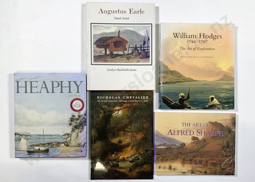 Five New Zealand Art Volumes Image 1++