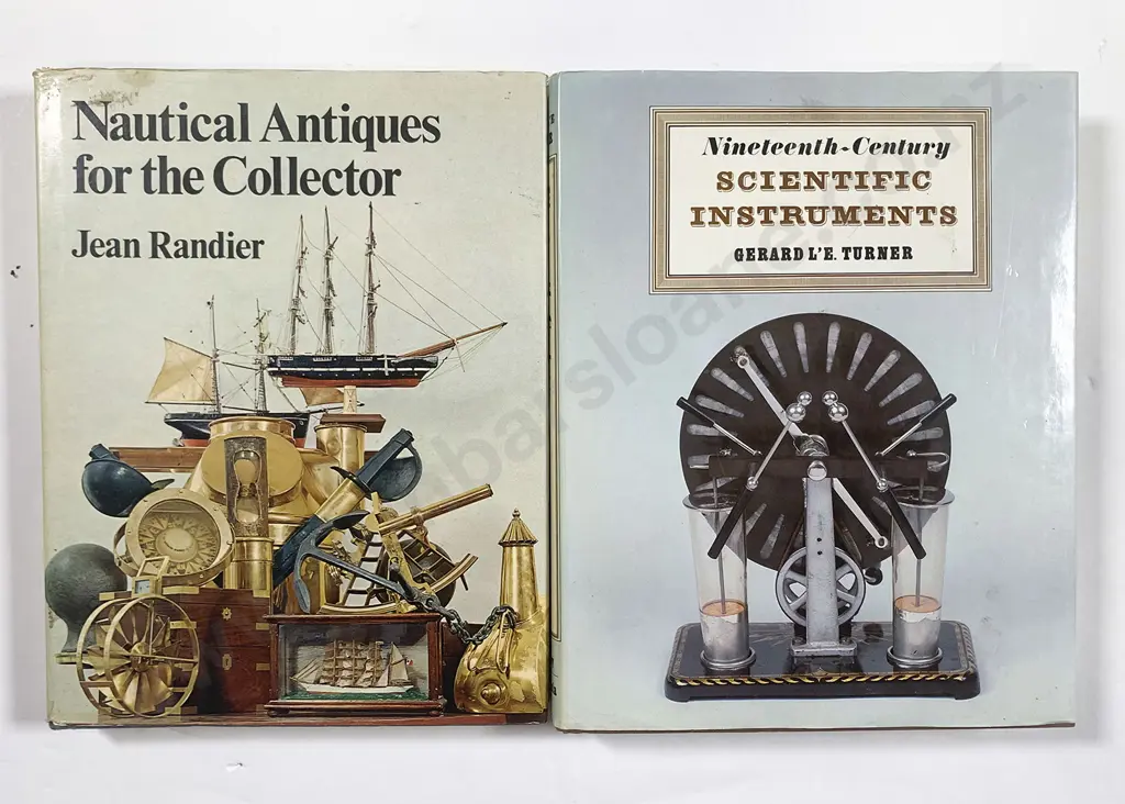 Two Volumes Pertaining to Scientific and Nautical Instruments Image 1++