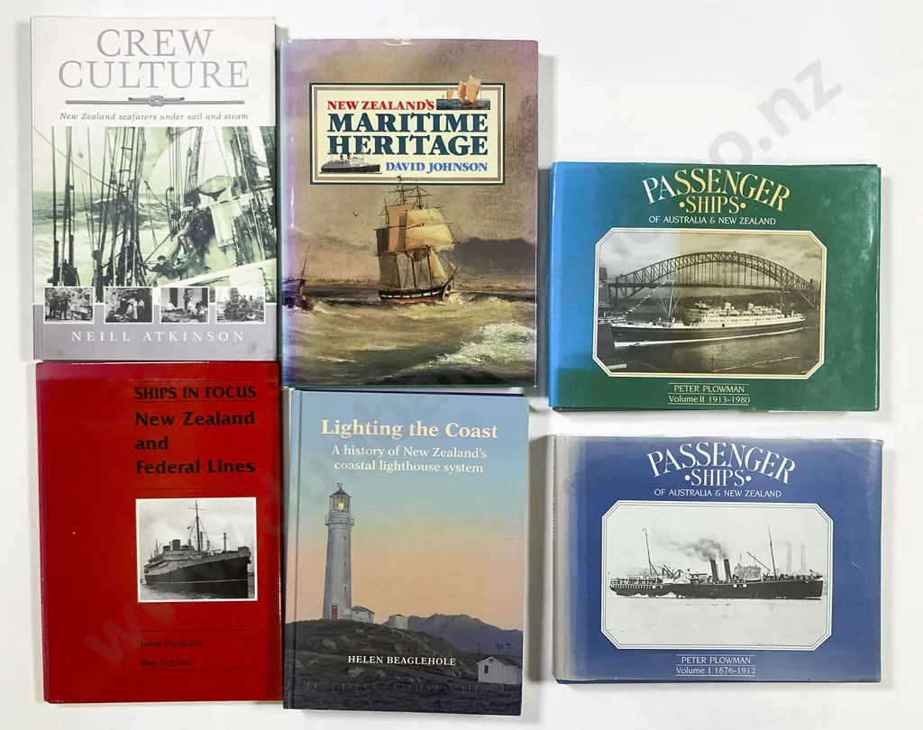 Six New Zealand Maritime Volumes Image 1++