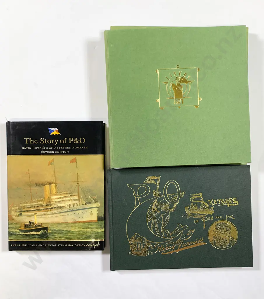 Three Volumes Pertaining to the Peninsular and Oriental Steam Navigation Company (P&O) Image 1++