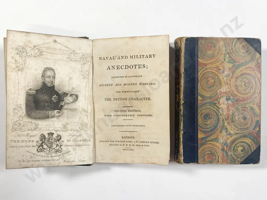 Naval And Military Anecdotes (2 Volumes) Image 1++
