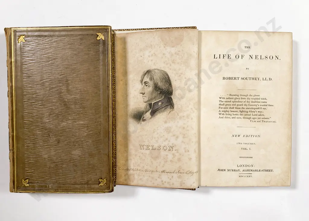 Robert Southey The Life Of Nelson (2 Volumes) Image 1++