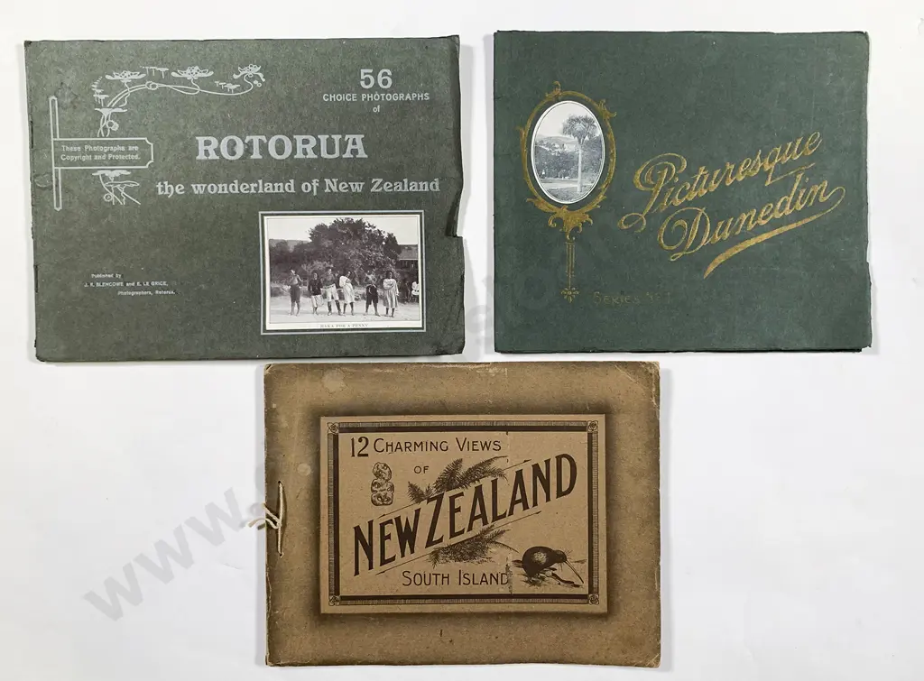 Three Vintage New Zealand Tourist booklets Image 1++