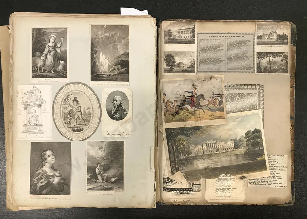 Interesting C19th Album Of Engraved Bookplates Image 1++