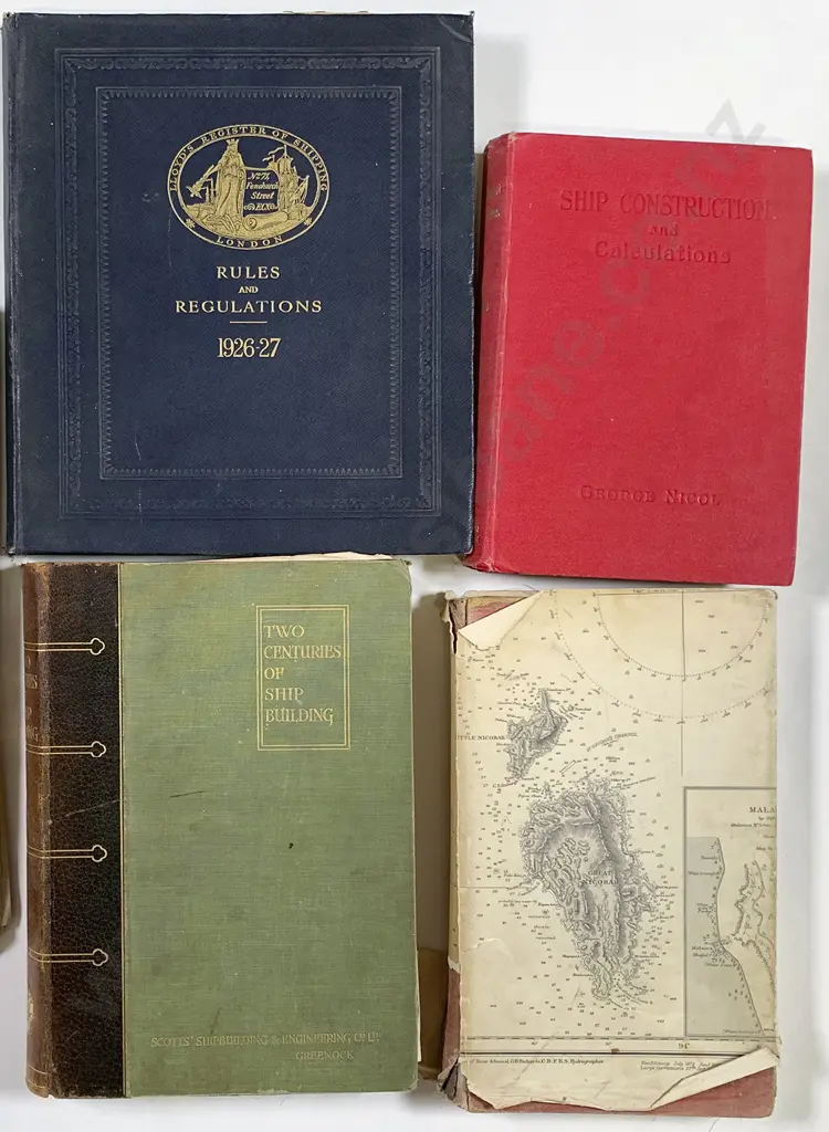 Five Various Maritime Related volumes Image 1++
