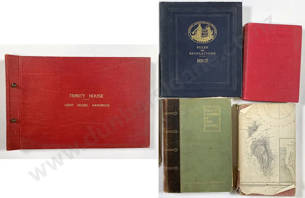 Five Various Maritime Related volumes Image 1++
