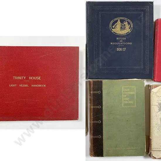 Five Various Maritime Related volumes