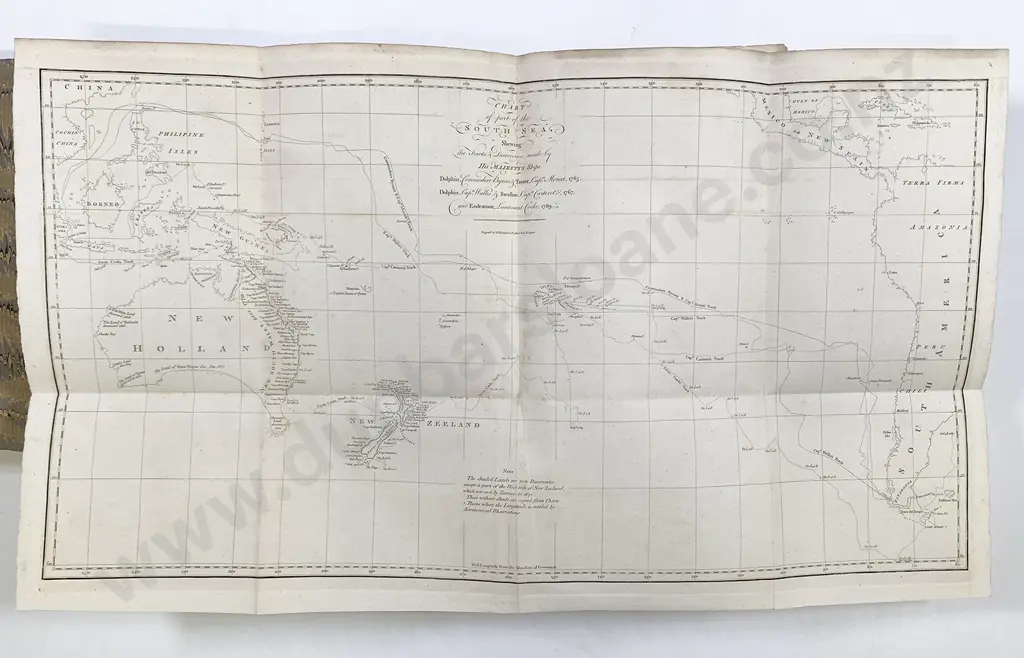 Hawkesworth John - An Account Of The Voyages For Discoveries In The Southern Hemisphere (3 Vols 1773) Image 1++