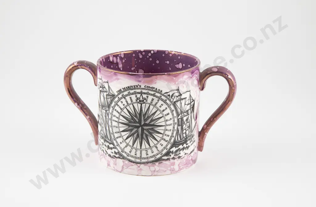 Grays Pottery Sunderland Lustre Loving Cup Image 1++