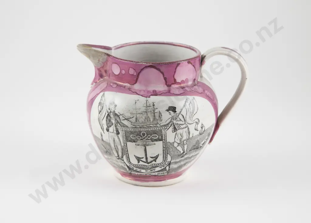 Mid C19th Sunderland Jug Image 1++