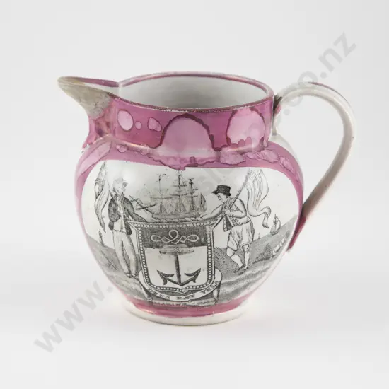 Mid C19th Sunderland Jug