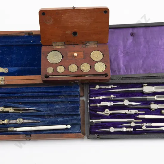 Set Of Vict Brass Apothecary Weights