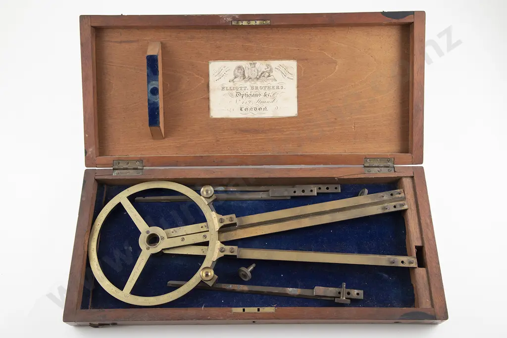 Vict Brass Naval Station Pointer By Elliott Brothers London Image 1++