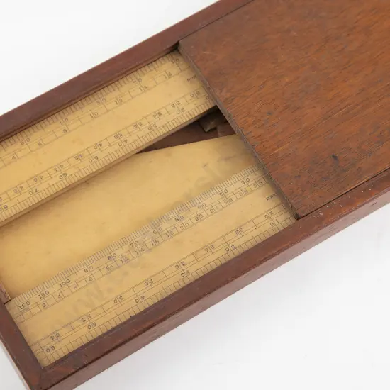 Mahogany Cased Architects Rulers By Negretti & Zambra London & Other