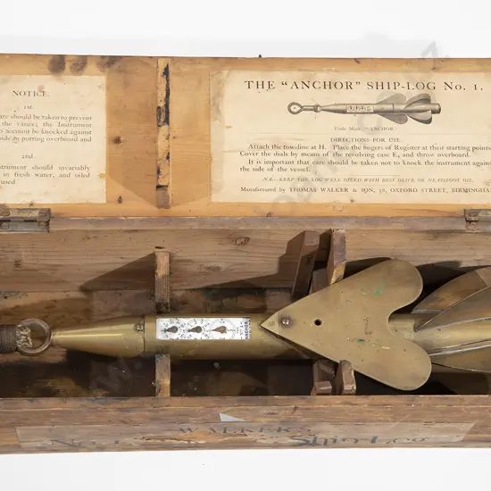 Walkers "Anchor" Ships Log No 1