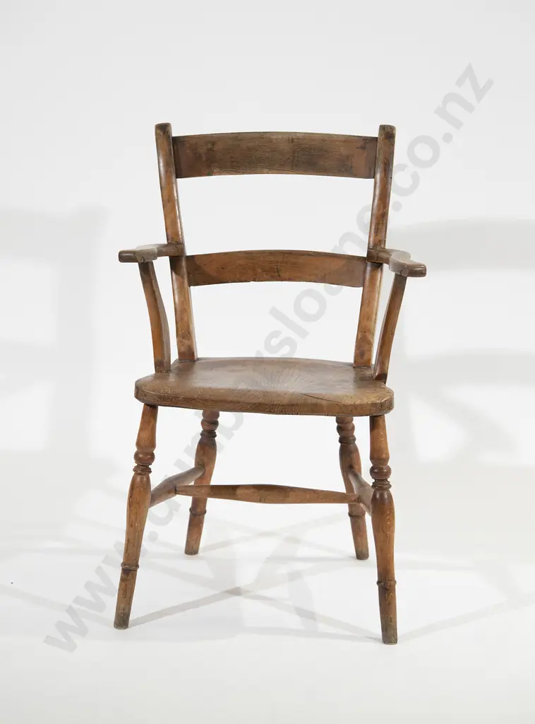 Vict Country Kitchen Open Elbow Chair Image 1++