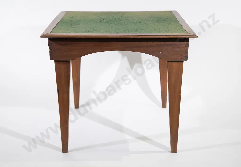 Late Vict/Edw Ships Card Table Image 1++