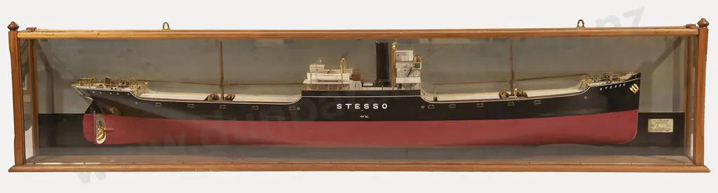 A Large Model Of The Screw Steamer Stesso Image 1++