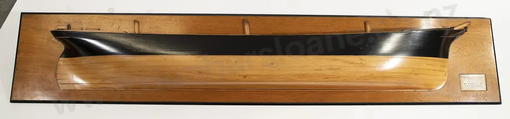 A Half Hull Ships model by Russell & Co Image 1++