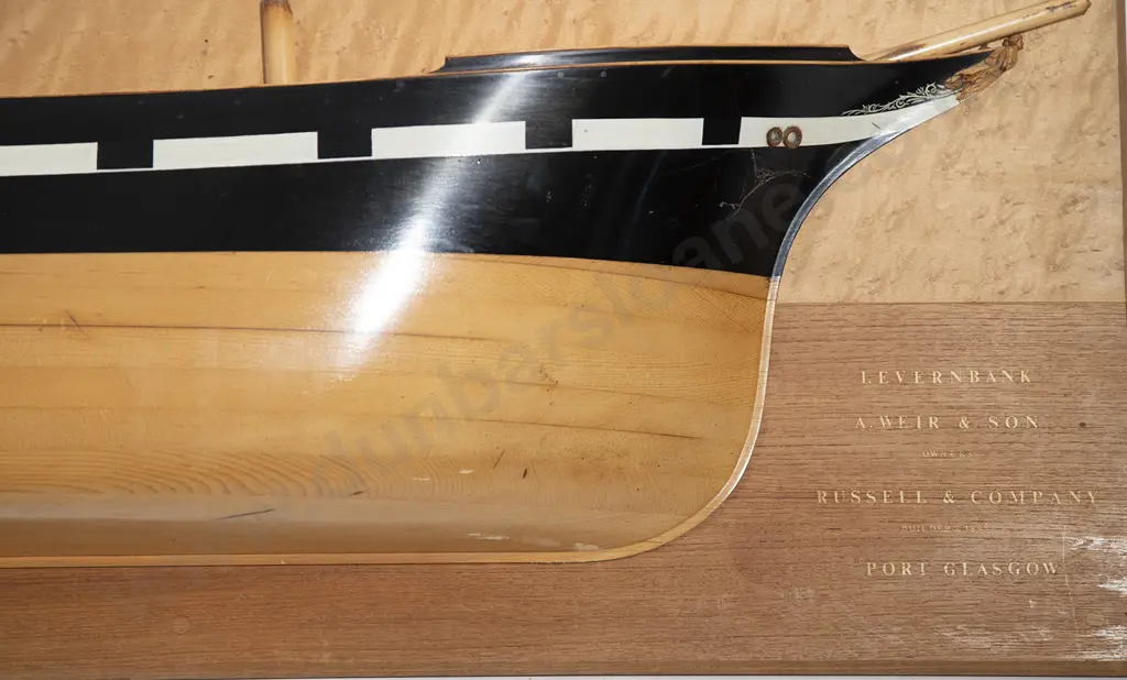 A Half Hull Ships Model Image 1++