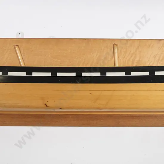 A Half Hull Ships Model