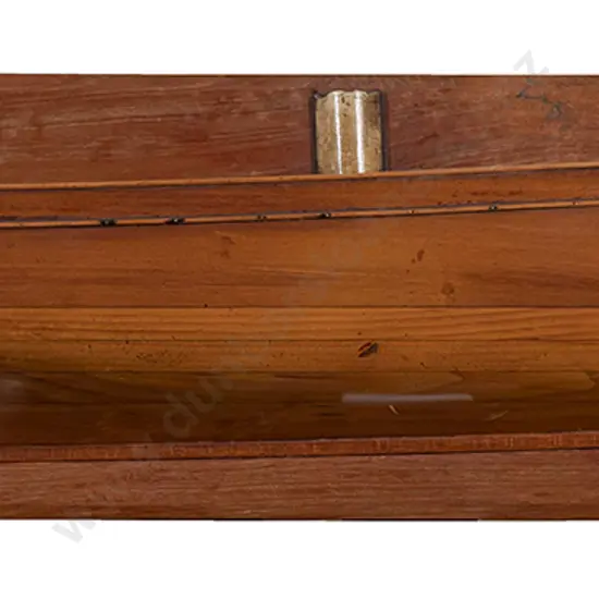 Half Hull Model Of A Ship