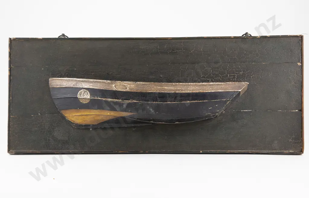 Half Hull Model Of A Coble Image 1++