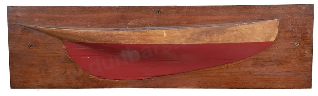 Half Hull Wooden Model Image 1++
