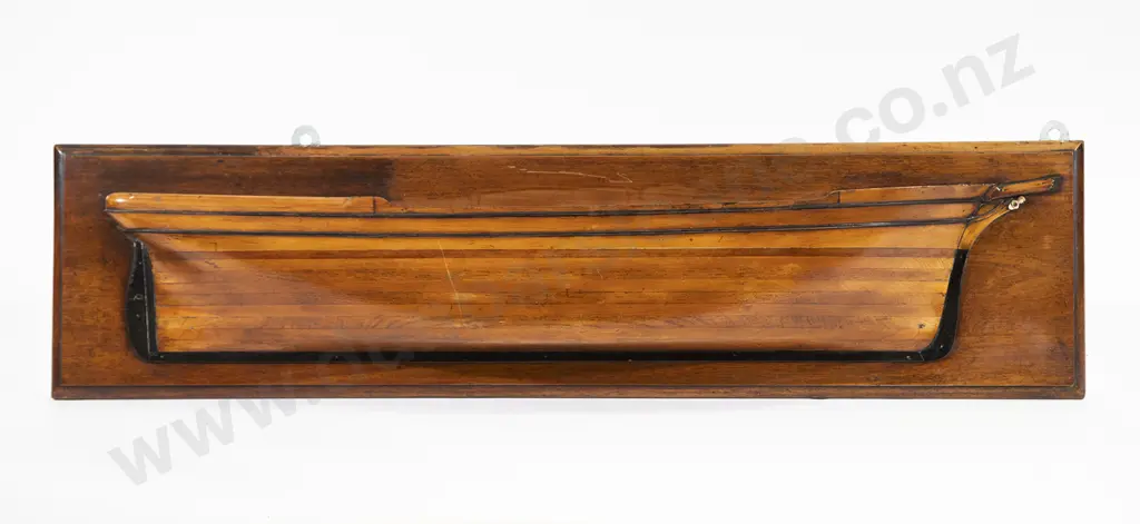 Half Hull Model Of The Brig Anonyma Image 1++