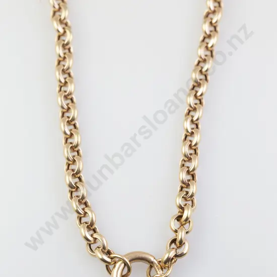 9ct Large Trace Link Neck Chain