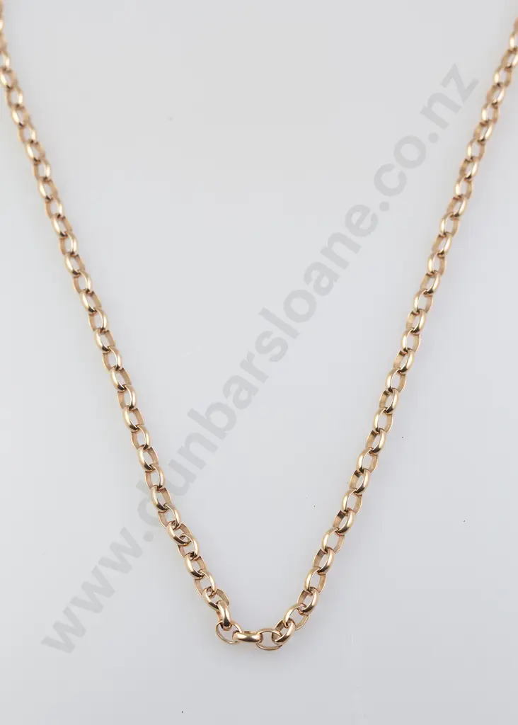 9ct Trace Link Neck Chain Image 1++