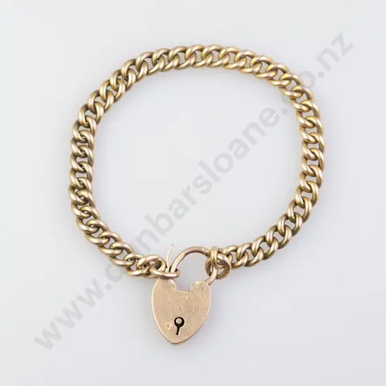 9ct Curb Link Bracelet