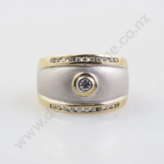 9ct Fancy Cubic Zirconia Band Ring