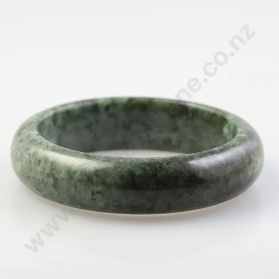 Mottled Jade Bangle
