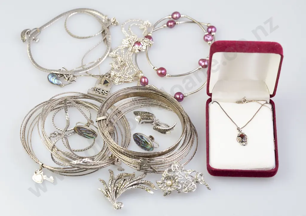 Selection of Silver Jewellery Image 1++
