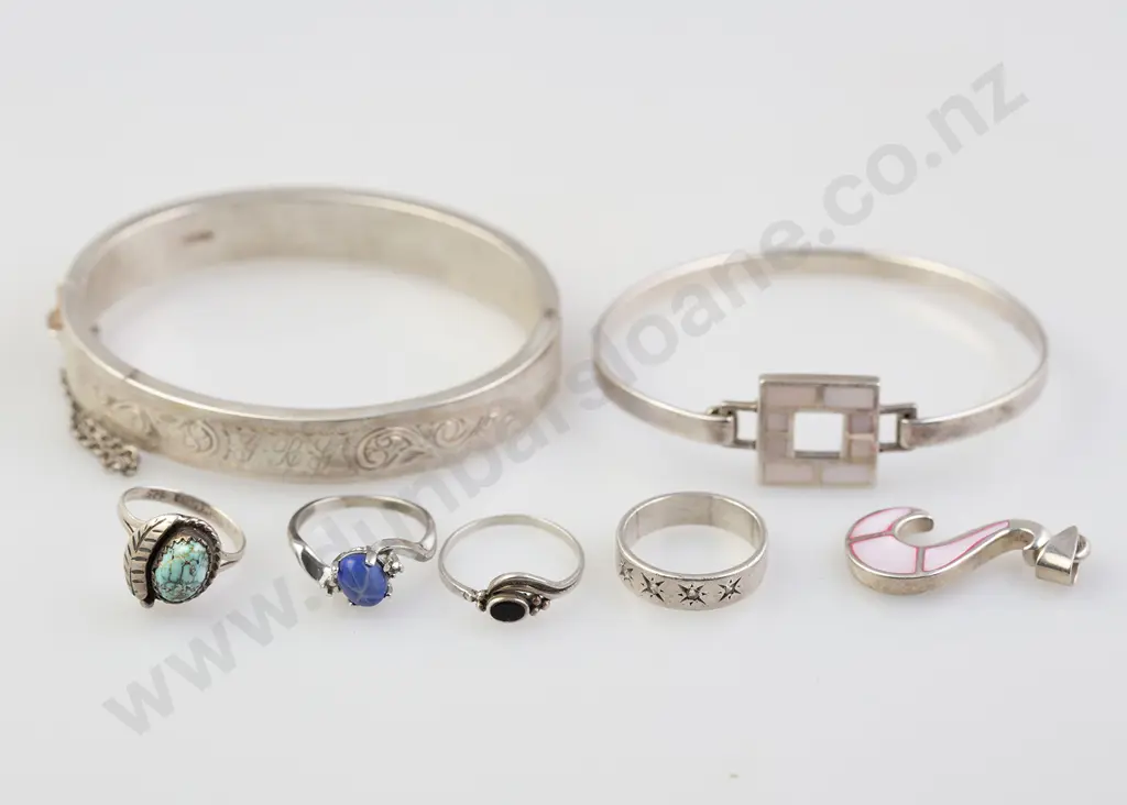 Two S/S Bangles Image 1++