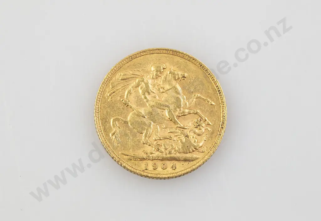 1904 Gold Sovereign Image 1++